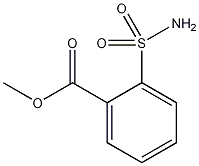 邻磺酰胺苯甲酸甲酯结构式