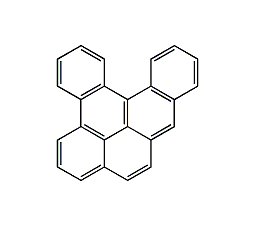 二苯并[a,ι]芘结构式