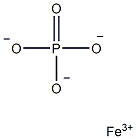 铁(III)磷酸四水合物结构式