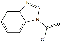 苯并三唑-1-碳酰氯结构式