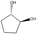 (1S,2S)-(+)-反-1,2-环戊二醇结构式