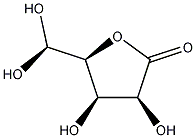 L-(+)-古洛糖酸-1,4-内酯结构式