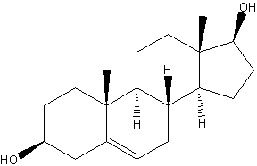 雄烯二醇结构式