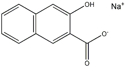 2-羟基-3-萘酸钠结构式