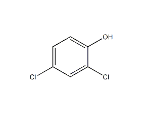 2,4-二氯苯酚结构式