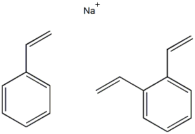 离子交换树脂IR120(钠型)结构式