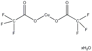 三氟乙酸铜水合物结构式