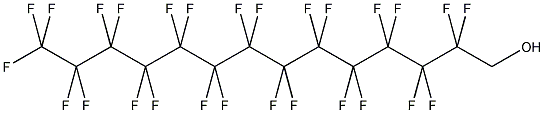 1H,1H-全氟-1-十四(烷)醇结构式