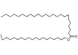 二十四(烷)酸十九烷酯结构式