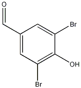 3,5-二溴-4-羟基苯甲醛结构式