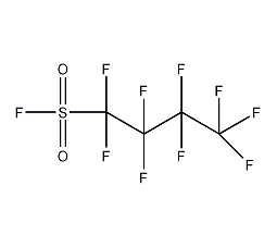 九氟丁烷磺酰氟结构式