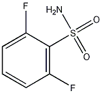 2,6-二氟苯磺酰胺结构式