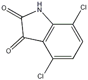 4,7-二氯靛红结构式