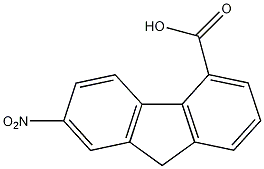 7-硝基-4-芴羧酸结构式