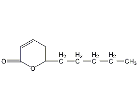2-葵烯-5-内酯结构式