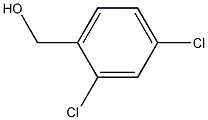 2,4-二氯苯甲醇结构式