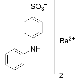 4-二苯胺磺酸钡结构式