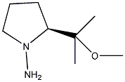 (S)-(-)-氨基-2-(1'-甲氧基-1'-甲基乙基)吡咯啉结构式