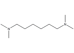 N,N,N',N'-四甲基-1,6-己二胺结构式