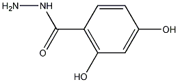 2,4-二羟基苯酰肼结构式