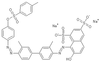 酸性红114结构式