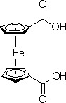 1,1'-二戊铁二甲酸结构式
