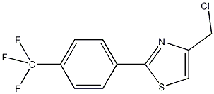 4-(Chloromethyl)-2-[4-(trifluoromethyl)phenyl]thiazole