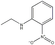 N-乙基-2-硝基苯胺结构式