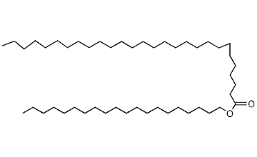二十八(烷)酸二十烷酯结构式