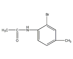 2'-溴-4'-甲基乙酰苯胺结构式