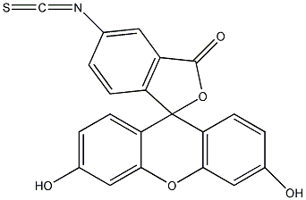异硫氰酸荧光素酯结构式
