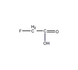 氟乙酸结构式