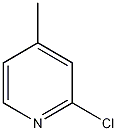 2-氯-4-甲基吡啶结构式