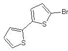 5-溴-2,2'-联噻吩结构式