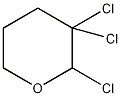 2,3,3-三氯四氢-2H-吡喃结构式