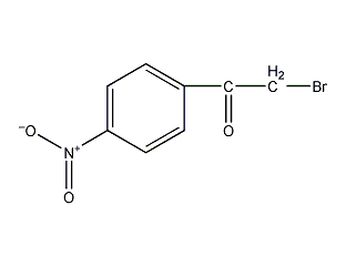 2-溴-4'-硝基苯乙酮结构式