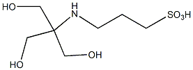 N-三(羟甲基)甲基-3-氨基丙磺酸结构式