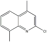 2-氯-4,8-二甲基喹啉结构式