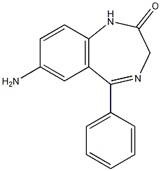 7-氨基硝基安定结构式