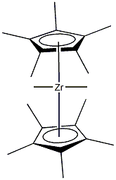 Dimethylbis(pentamethylcyclopentadienyl)zirconium(IV)