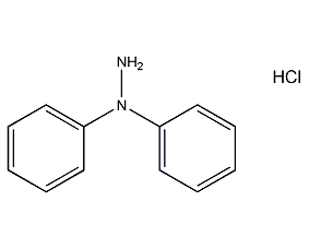 1,1-联苯基肼盐酸盐结构式