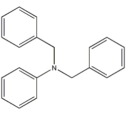 N,N-二苄基苯胺结构式
