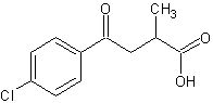 3-(p-Chlorobenzoyl)-2-methylpropionic acid