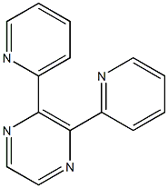 2,3-二(2-吡啶基)吡嗪结构式