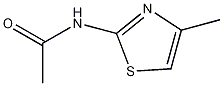 2-乙酰胺-4-甲基噻唑结构式