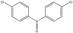 4-氯苯基亚砜结构式