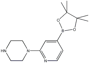 2-(1-Piperazinyl)pyridine-4-boronic acid pinacol ester