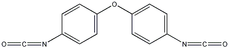 氧化双(4-苯基异氰酸酯)结构式