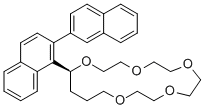 (S)-2,2'-联萘酚-17-冠醚-5结构式