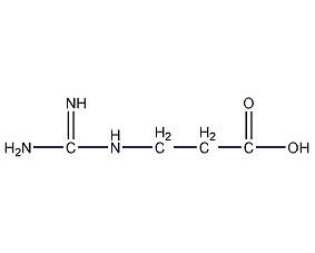 β-胍丙酸结构式